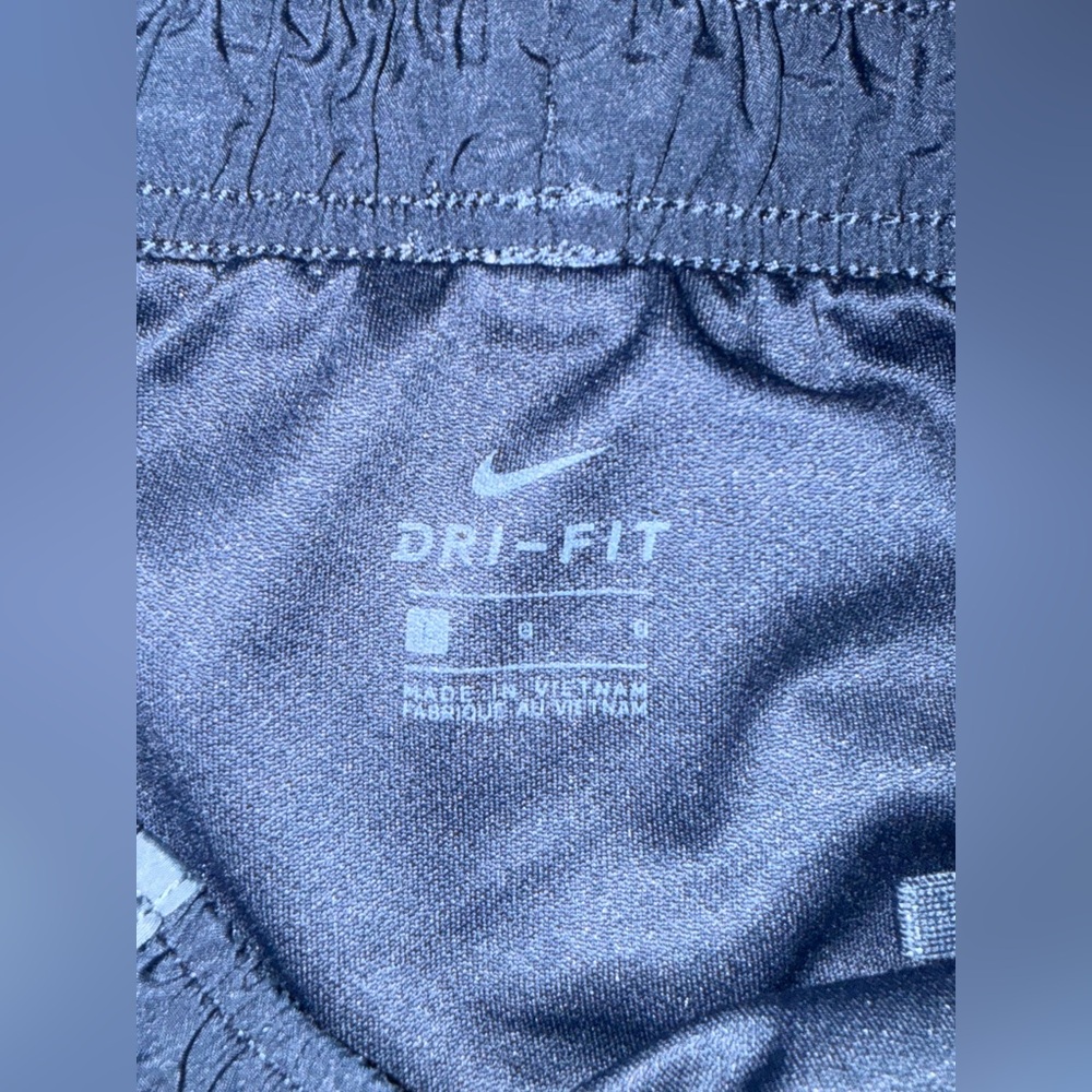 Nike Dri-FIT Running Shorts Women’s Large Black Athletic Gym Workout Shorts - Picture 4 of 4